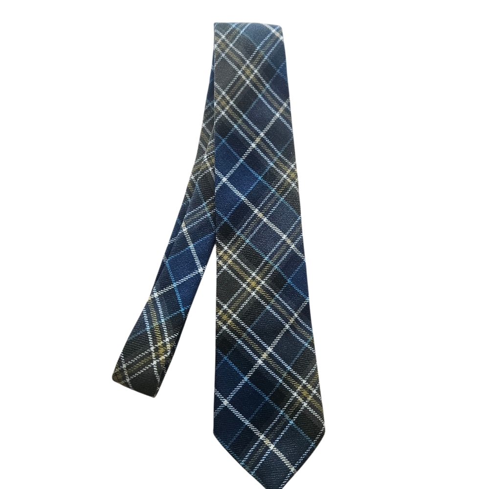 Brooks Brothers MacKellar Plaid Wool Men’s Tie Made in USA Classic Academia‎